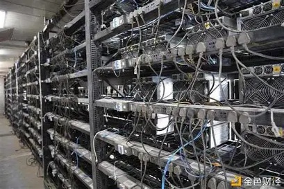 A spacious mining farm filled with machines