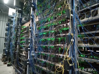 A sprawling mining farm in the USA embracing renewable energy