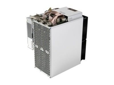 Close-up of a powerful mining rig
